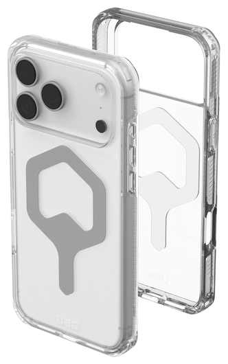 UAG Plyo Pro iPhone 17 Pro Max Hoesje MagSafe Back Cover Ice Zilver afbeelding 1