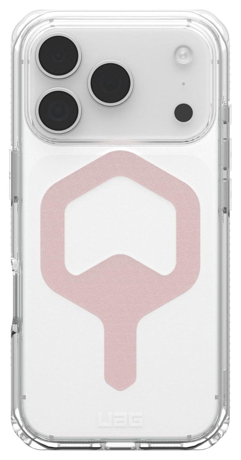 UAG Plyo Pro iPhone 17 Pro Hoesje MagSafe Back Cover Ice Roze Goud afbeelding 10