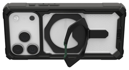 UAG Plasma XTE iPhone 17 Pro Hoesje MagSafe Stand Back Cover Transparant Zwart afbeelding 6