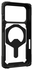 UAG Plasma XTE iPhone 17 Pro Hoesje MagSafe Stand Back Cover Transparant Zwart afbeelding 4
