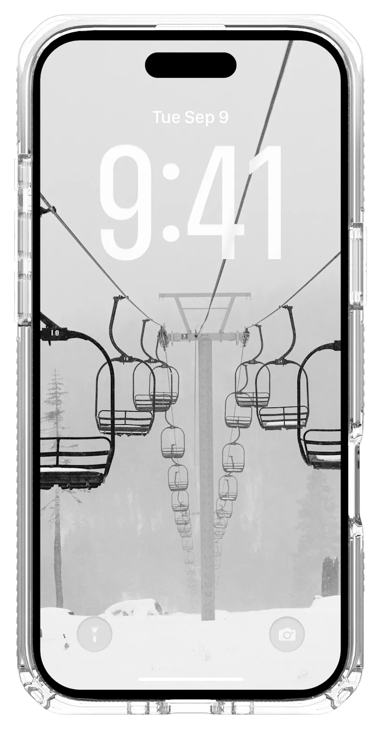 UAG Plyo Pro Apple iPhone 17 Air Hoesje MagSafe Back Cover Ice / Wit afbeelding 2