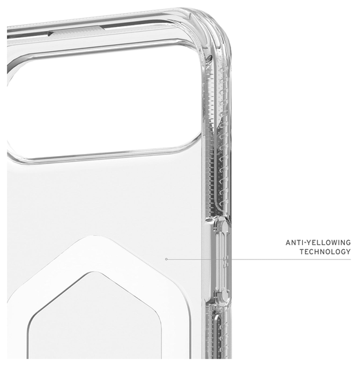 UAG Plyo Pro Apple iPhone Air Hoesje MagSafe Back Cover Ice / Wit afbeelding 7