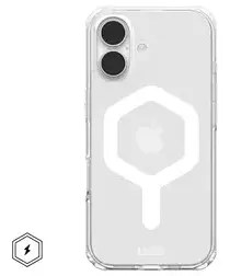 Urban Armor Gear Plyo Apple iPhone 17 Hoesje Back Cover Ice Wit afbeelding