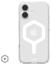 Urban Armor Gear Plyo Apple iPhone 17 Hoesje Back Cover Ice Wit afbeelding