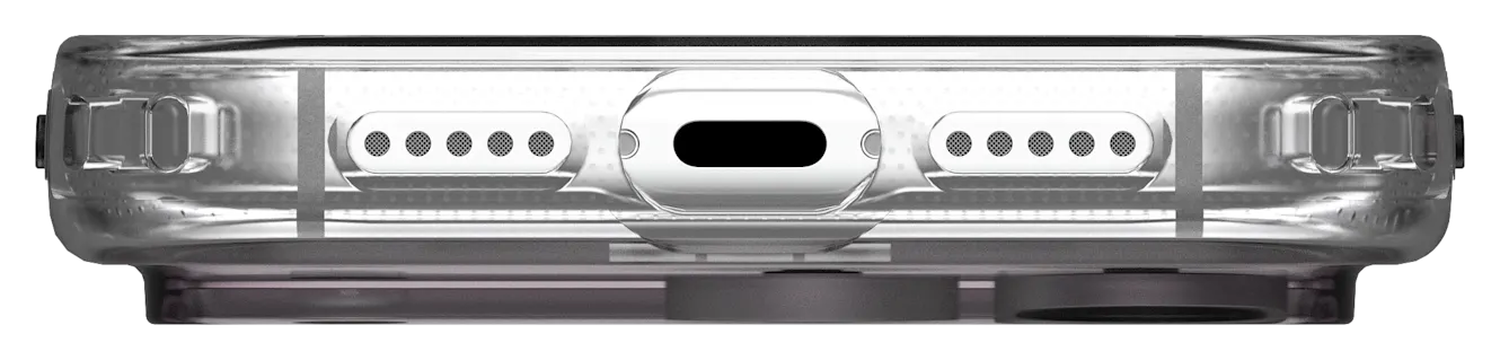 UAG Plyo Pro Apple iPhone 17 Pro Hoesje MagSafe Back Cover Zwart Transparant afbeelding 4