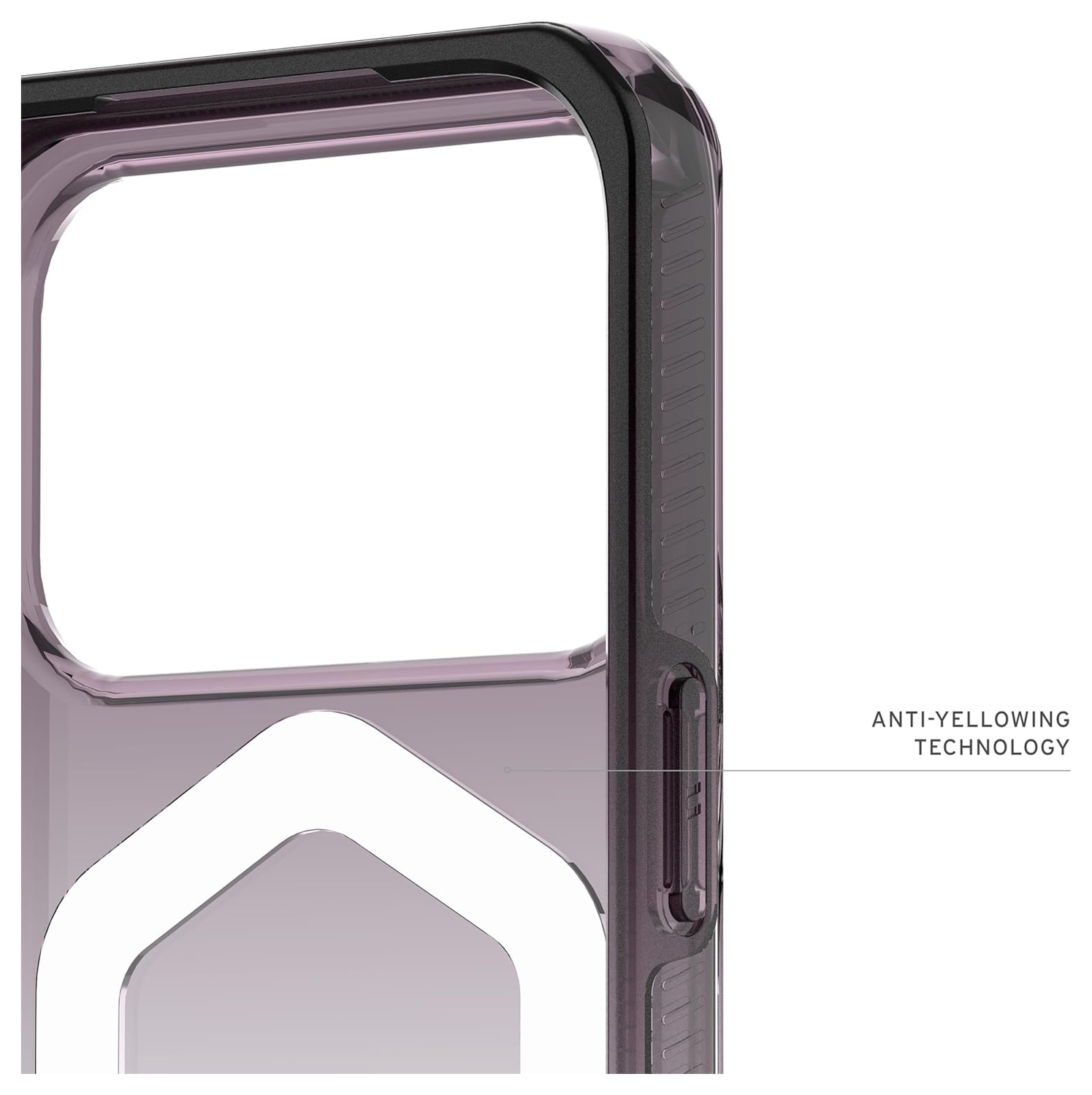 UAG Plyo Pro iPhone 17 Pro Hoesje MagSafe Back Cover Zwart Transparant afbeelding 7