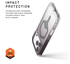 UAG Plyo Pro iPhone 17 Pro Hoesje MagSafe Back Cover Zwart Transparant afbeelding 4