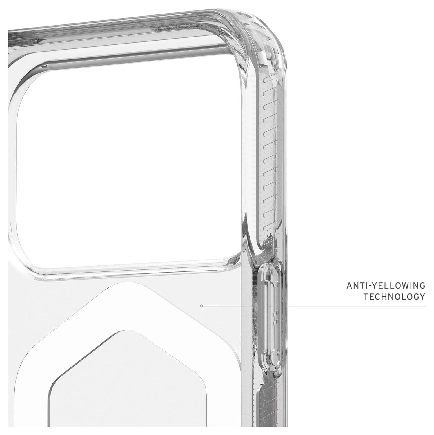 UAG Plyo Pro iPhone 17 Pro Hoesje MagSafe Back Cover Ice Zilver afbeelding 6