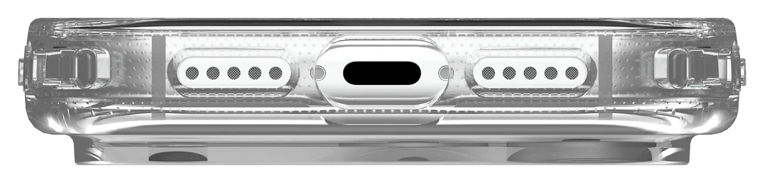 UAG Plyo Pro Apple iPhone 17 Pro Hoesje MagSafe Back Cover Ice Zilver afbeelding 4