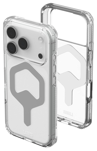 UAG Plyo Pro iPhone 17 Pro Hoesje MagSafe Back Cover Ice Zilver afbeelding 2
