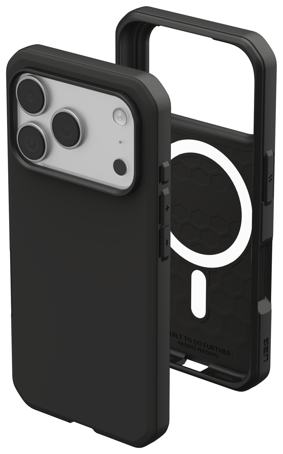 UAG Civilian LT Apple iPhone 17 Pro Hoesje MagSafe Back Cover Zwart afbeelding 2