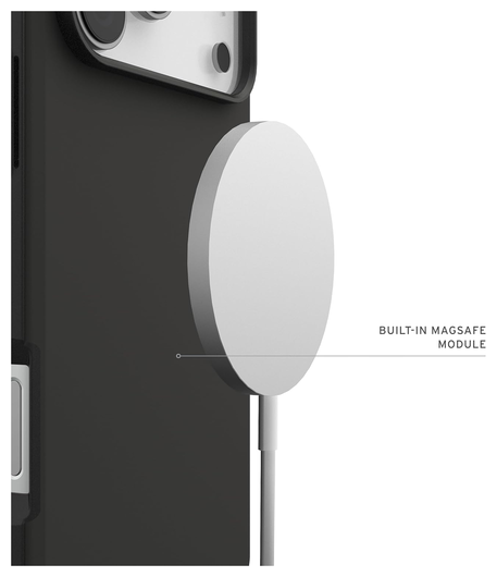 UAG Civilian LT Apple iPhone 17 Pro Hoesje MagSafe Back Cover Zwart afbeelding 5