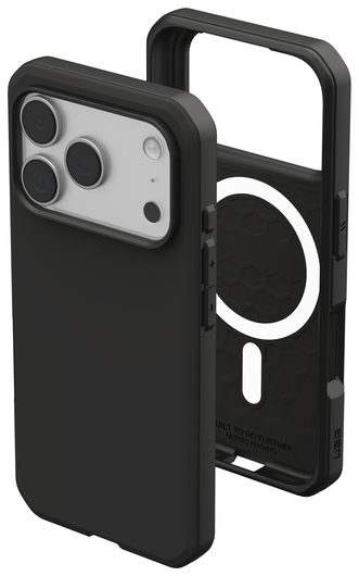 UAG Civilian LT Apple iPhone 17 Pro Hoesje MagSafe Back Cover Zwart afbeelding 2