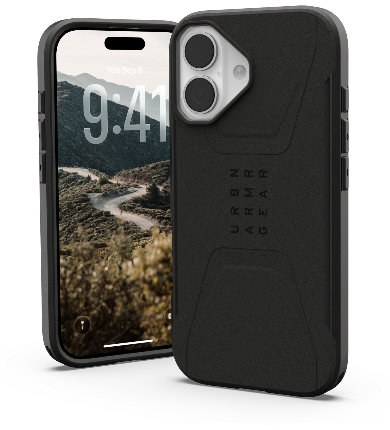 UAG Civilian Apple iPhone 17 Hoesje MagSafe Back Cover Zwart afbeelding 2