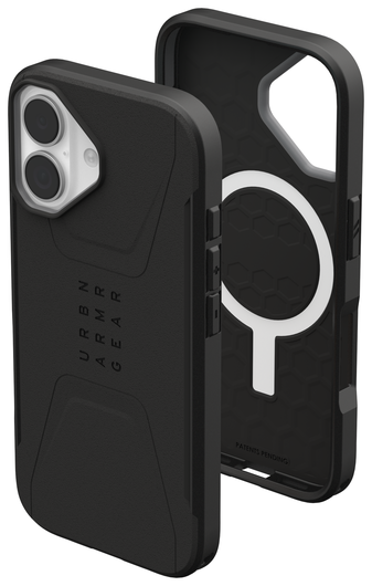 UAG Civilian Apple iPhone 17 Hoesje MagSafe Back Cover Zwart afbeelding 9