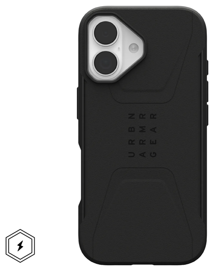 UAG Civilian Apple iPhone 17 Hoesje MagSafe Back Cover Zwart afbeelding 1