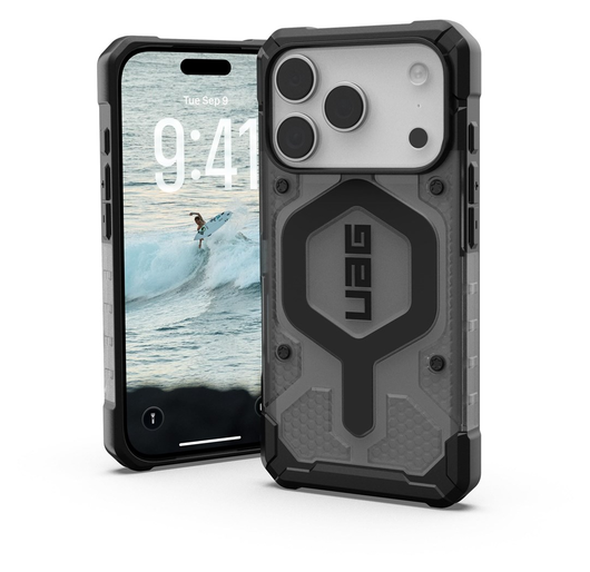 UAG Pathfinder iPhone 17 Pro Hoesje MagSafe Back Cover Ash Zwart afbeelding 1