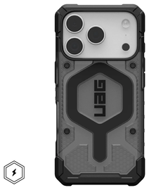 UAG Pathfinder Clear Apple iPhone 17 Pro Hoesje MagSafe Back Cover Ash / Zwart