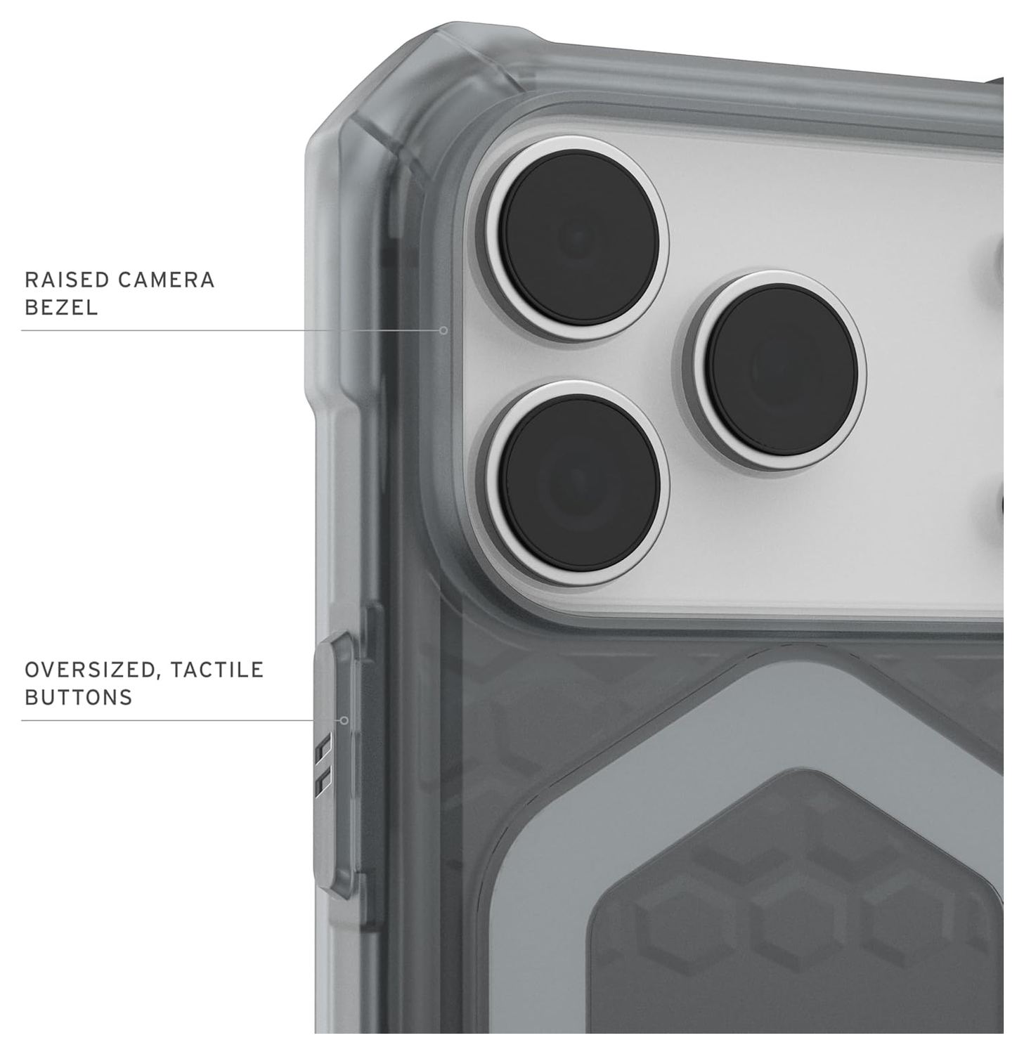 UAG Essential Armor iPhone 17 Pro Hoesje MagSafe Back Cover Ash afbeelding 6
