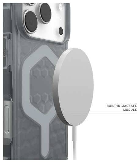 UAG Essential Armor iPhone 17 Pro Hoesje MagSafe Back Cover Ash afbeelding 5