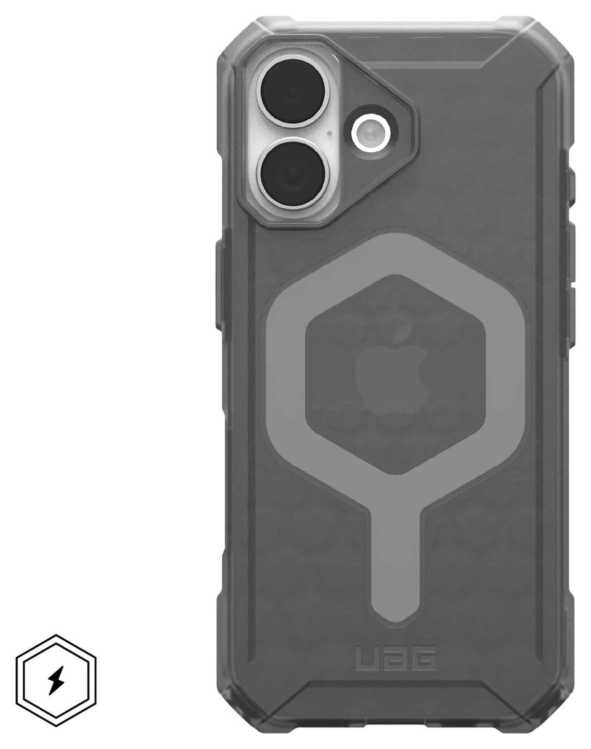 UAG Essential Armor Apple iPhone 17 Hoesje MagSafe Back Cover Ash afbeelding 1