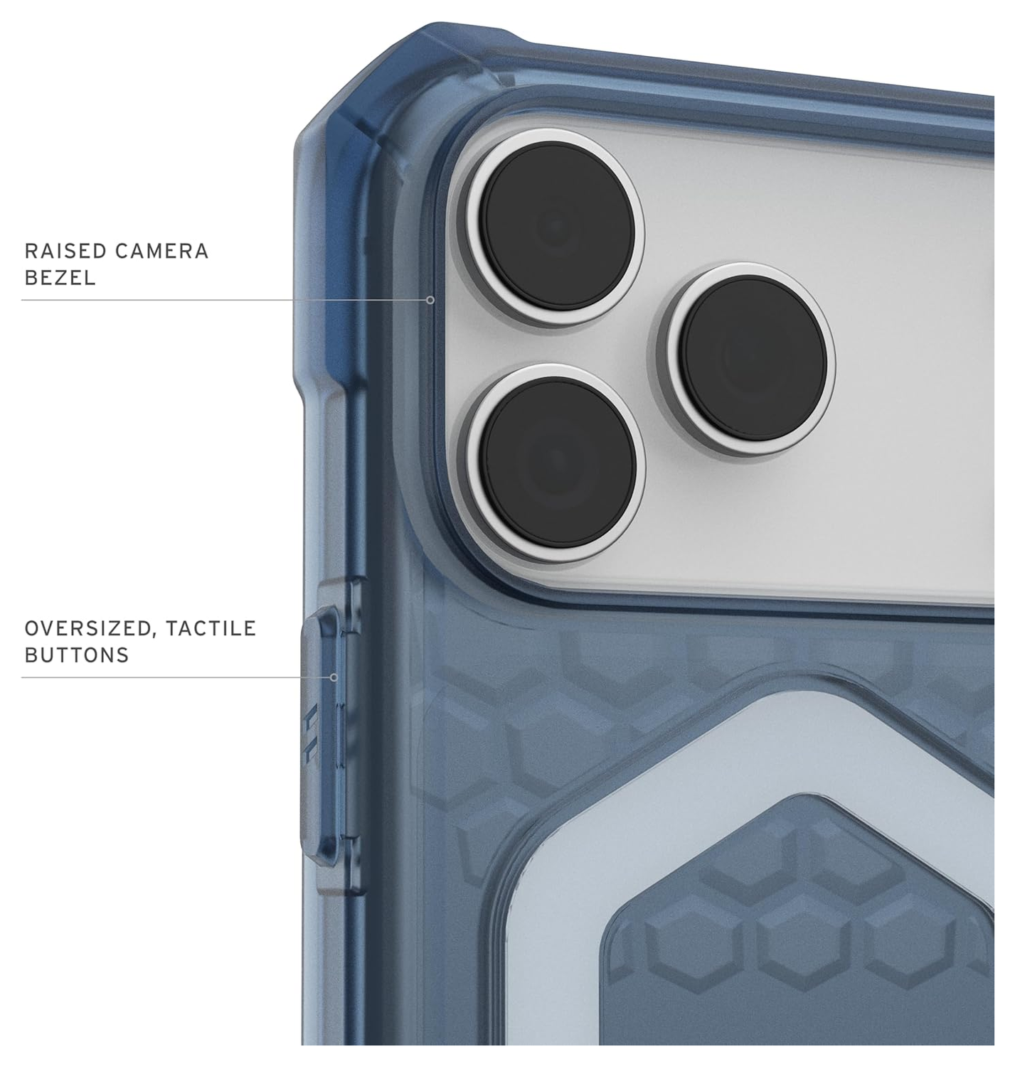 UAG Essential Armor Apple iPhone 17 Pro Max Hoesje MagSafe Back Cover Blauw afbeelding 6