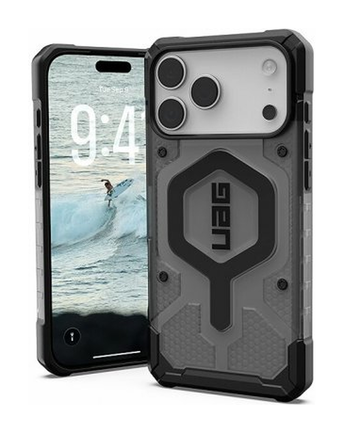 UAG Pathfinder Apple iPhone 17 Pro Max Hoesje MagSafe Back Cover Ash Zwart afbeelding 1