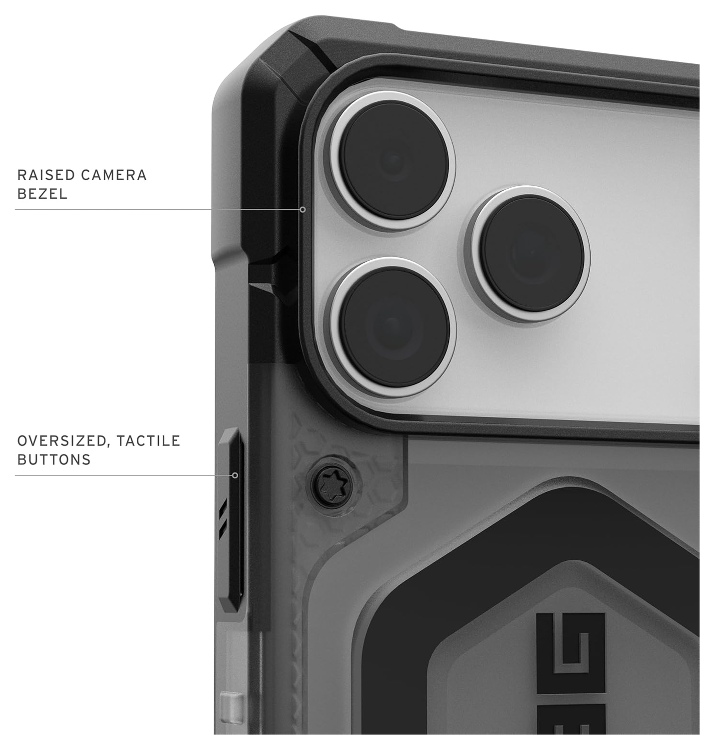 UAG Pathfinder Apple iPhone 17 Pro Max Hoesje MagSafe Back Cover Ash Zwart afbeelding 6