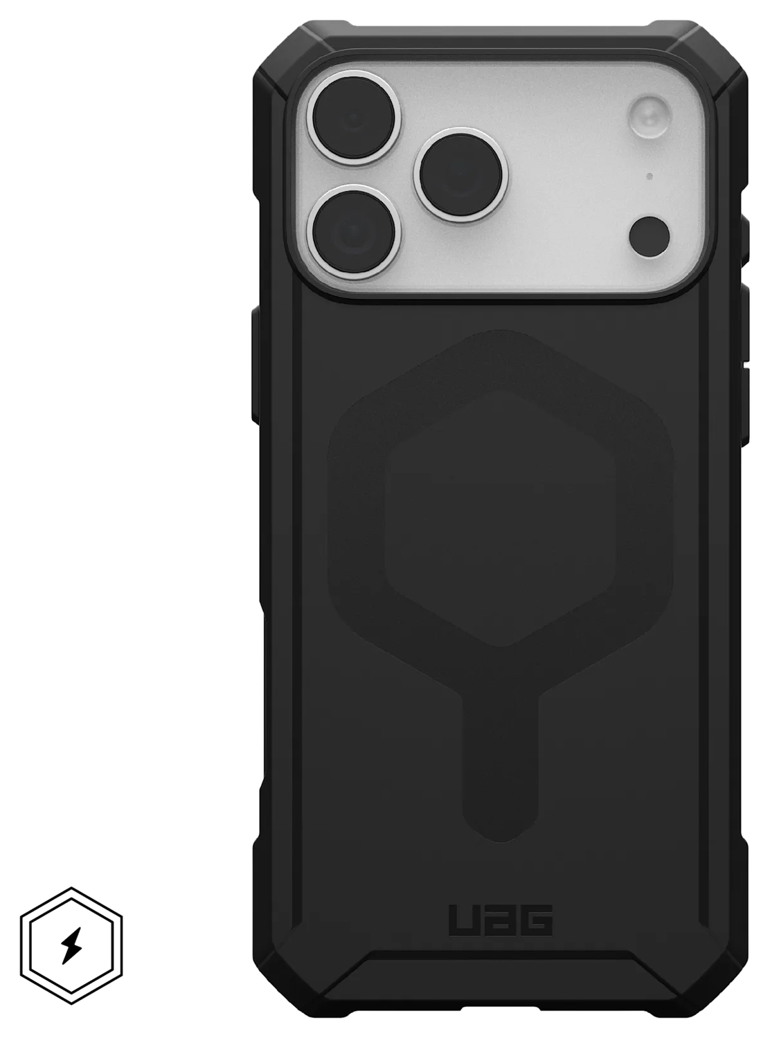 UAG Essential Armor Apple iPhone 17 Pro Max Hoesje MagSafe Back Cover Zwart afbeelding 1