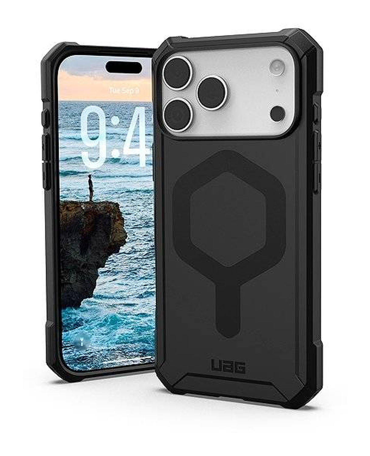 UAG Essential Armor Apple iPhone 17 Pro Max Hoesje MagSafe Back Cover Zwart afbeelding 1