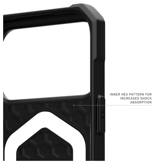 UAG Essential Armor Apple iPhone 17 Pro Max Hoesje MagSafe Back Cover Zwart afbeelding 7