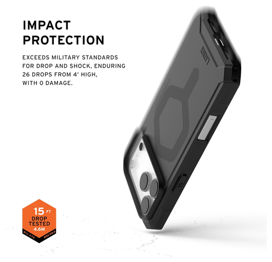 UAG Essential Armor Apple iPhone 17 Pro Max Hoesje MagSafe Back Cover Zwart afbeelding 4