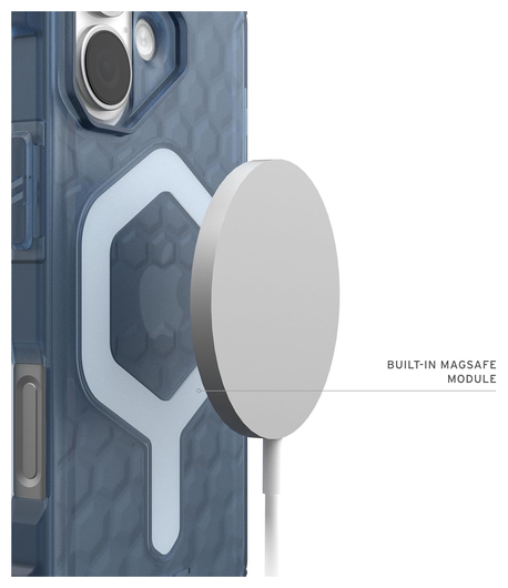 UAG Essential Armor Apple iPhone 17 Hoesje MagSafe Back Cover Blauw afbeelding 5
