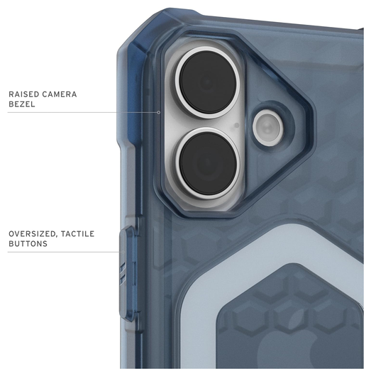 UAG Essential Armor Apple iPhone 17 Hoesje MagSafe Back Cover Blauw afbeelding 6