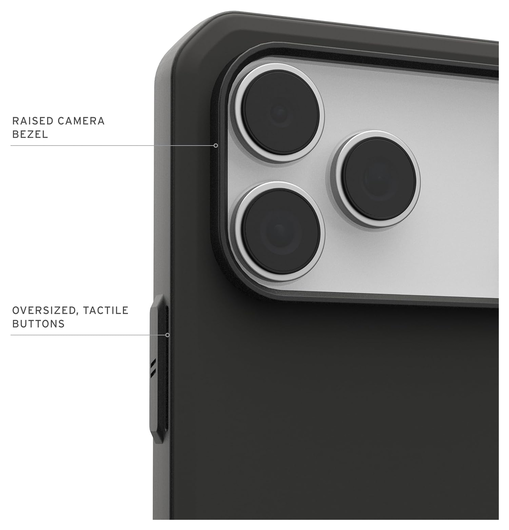 UAG Civilian LT Apple iPhone 17 Pro Max Hoesje MagSafe Back Cover Zwart afbeelding 7