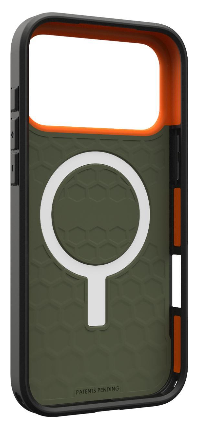 UAG Civilian Apple iPhone 17 Pro Max Hoesje MagSafe Back Cover Groen Oranje afbeelding 8