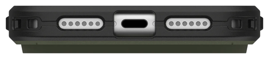 UAG Civilian Apple iPhone 17 Pro Max Hoesje MagSafe Back Cover Groen Oranje afbeelding 10