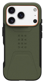 UAG Civilian Apple iPhone 17 Pro Max Hoesje MagSafe Back Cover Groen Oranje afbeelding