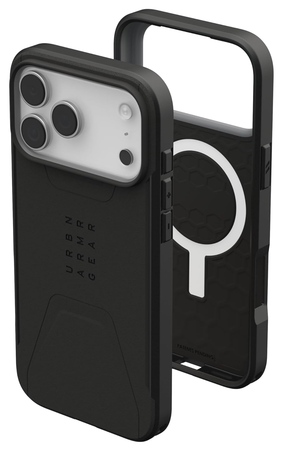 UAG Civilian iPhone 17 Pro Max Hoesje MagSafe Back Cover Zwart afbeelding 2