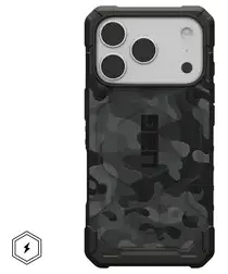 UAG Pathfinder Apple iPhone 17 Pro Hoesje MagSafe Back Cover Camo Zwart afbeelding