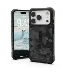 UAG Pathfinder iPhone 17 Pro Hoesje MagSafe Back Cover Camo Zwart afbeelding