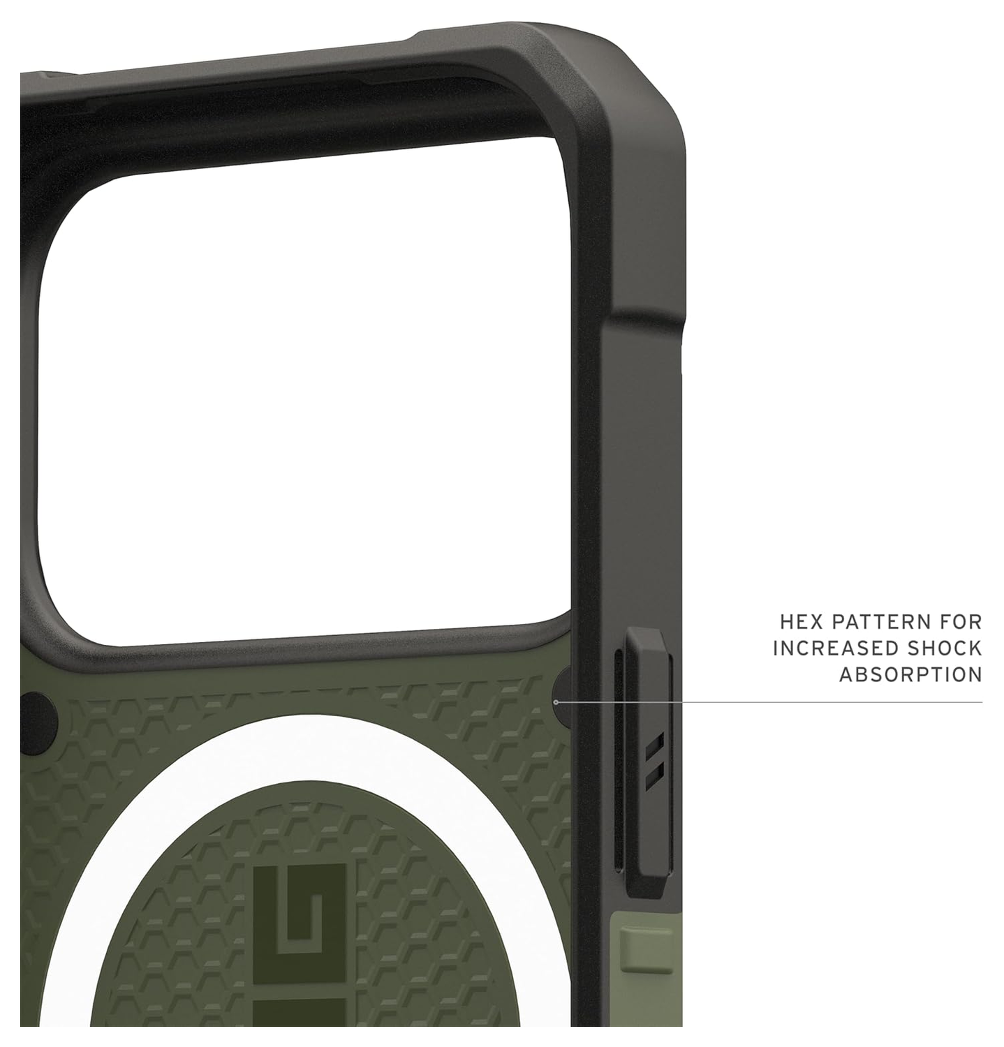 UAG Pathfinder iPhone 17 Pro Hoesje MagSafe Back Cover Groen afbeelding 7