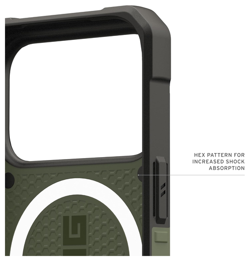 UAG Pathfinder iPhone 17 Pro Hoesje MagSafe Back Cover Groen afbeelding 7