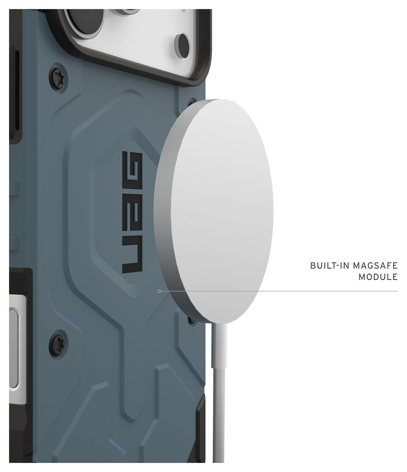 UAG Pathfinder Apple iPhone 17 Pro Max Hoesje MagSafe Back Cover Blauw afbeelding 5