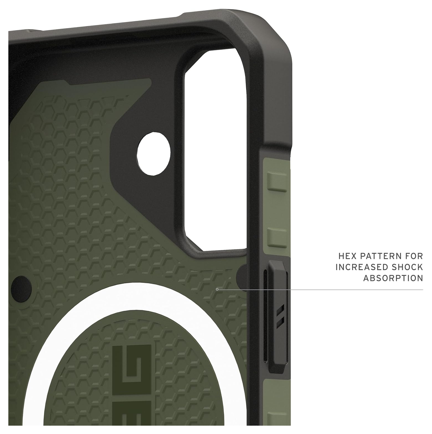 UAG Pathfinder Apple iPhone 17 Hoesje MagSafe Back Cover Groen afbeelding 7