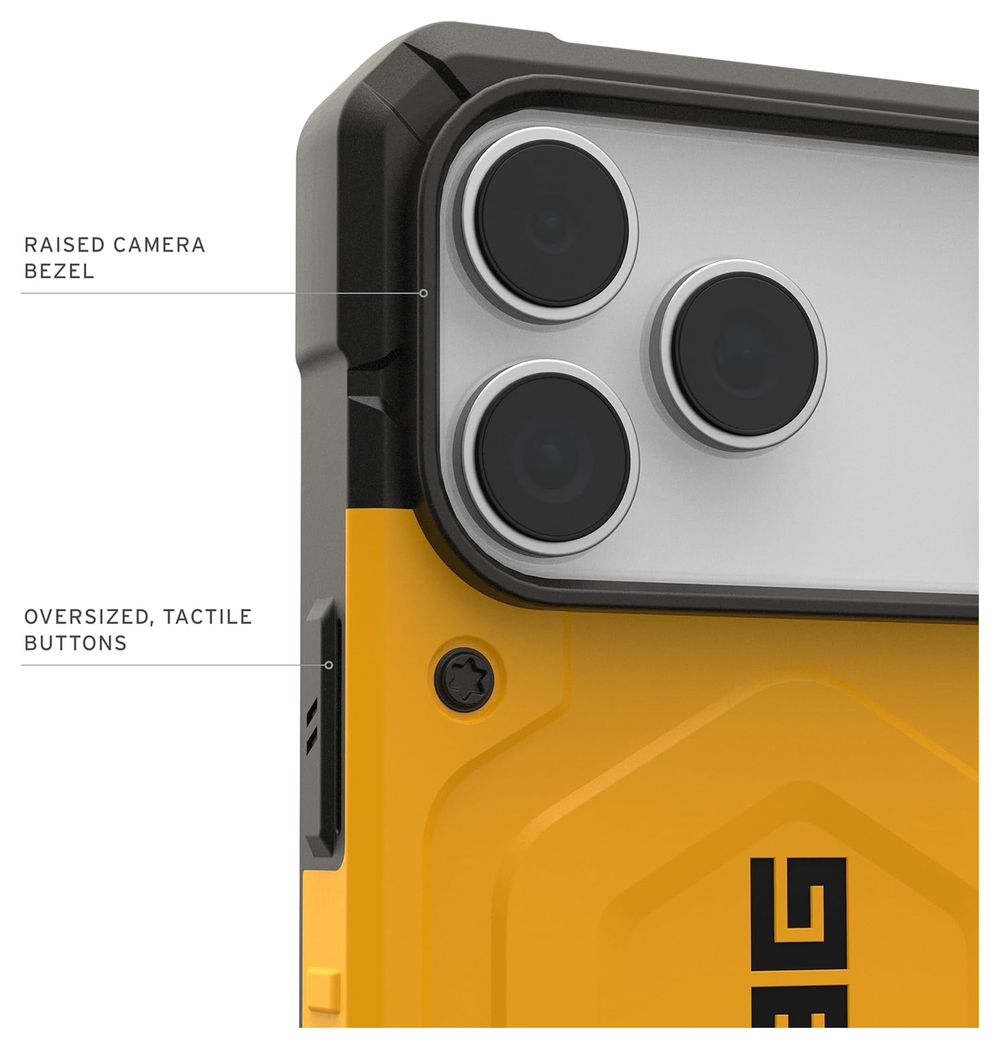 UAG Pathfinder Apple iPhone 17 Pro Max Hoesje MagSafe Back Cover Geel afbeelding 6
