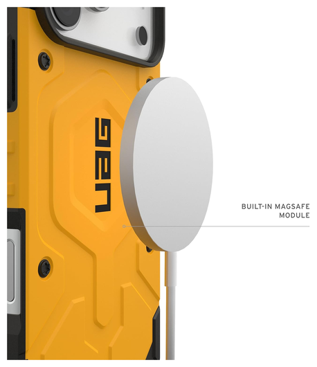 UAG Pathfinder Apple iPhone 17 Pro Max Hoesje MagSafe Back Cover Geel afbeelding 5
