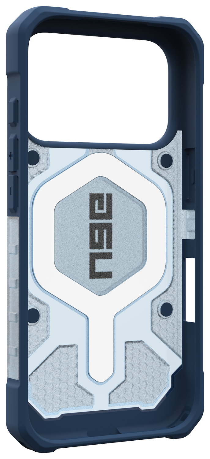 UAG Pathfinder Clear iPhone 17 Pro Hoesje MagSafe met Koord Blauw afbeelding 11