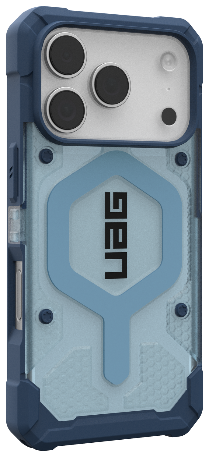 UAG Pathfinder Clear iPhone 17 Pro Hoesje MagSafe met Koord Blauw afbeelding 6