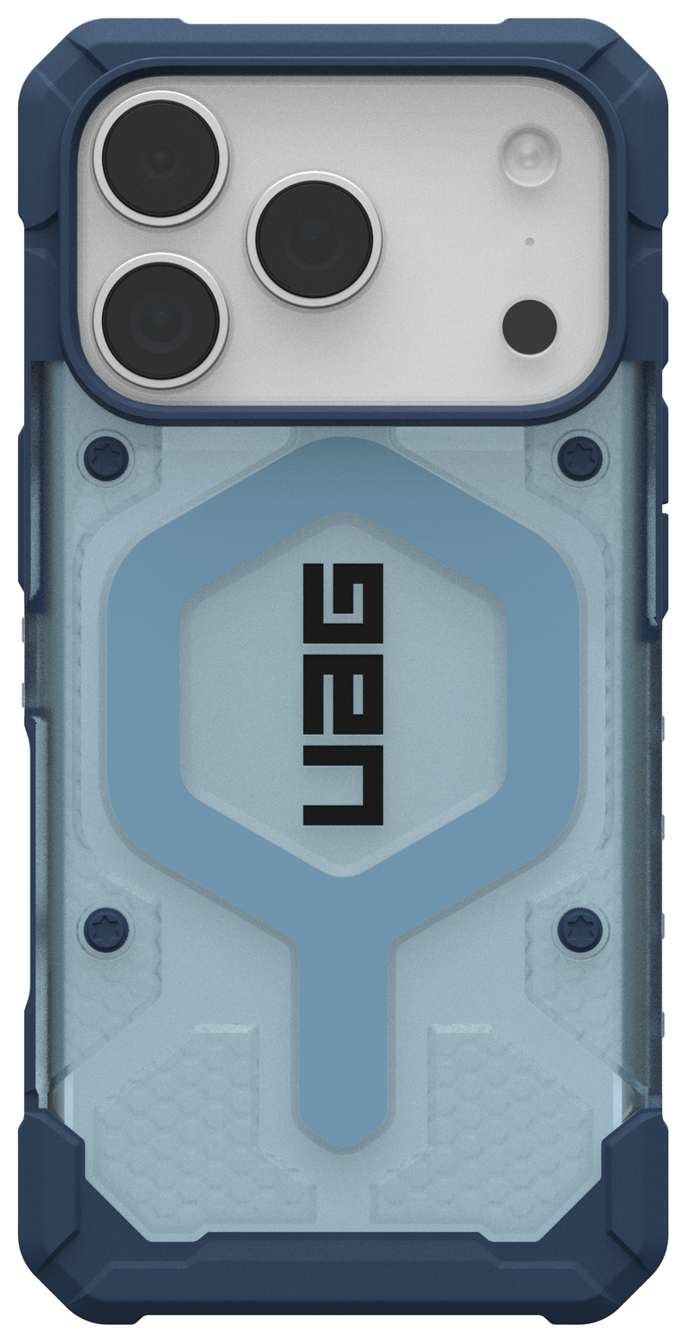 UAG Pathfinder Clear iPhone 17 Pro Hoesje MagSafe met Koord Blauw afbeelding 9